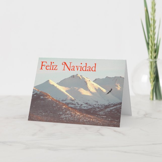 Feliz Navidad - Águila de invierno (Anverso)