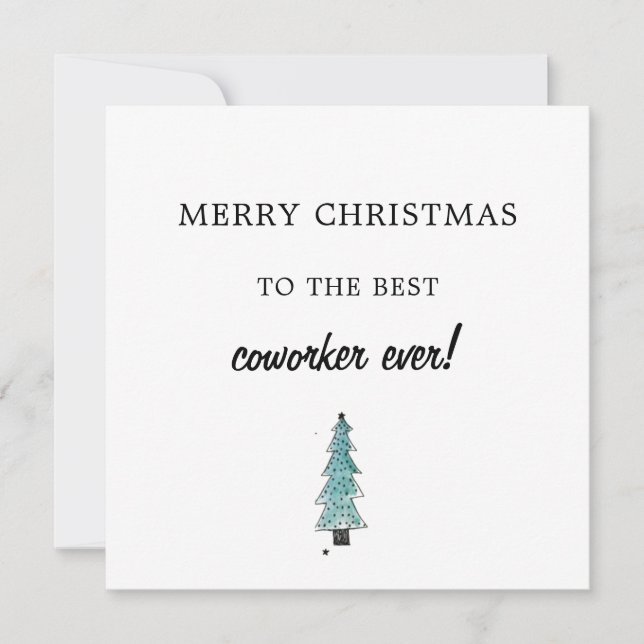 Feliz Navidad al mejor compañero de trabajo/jefe á (Anverso)