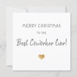 Feliz Navidad al mejor compañero de trabajo/jefe c