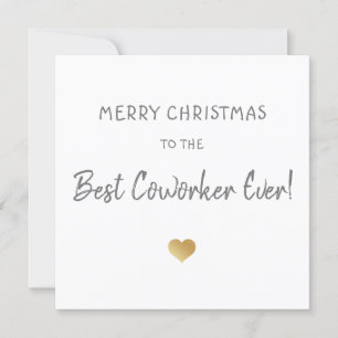 Feliz Navidad al mejor compañero de trabajo/jefe c