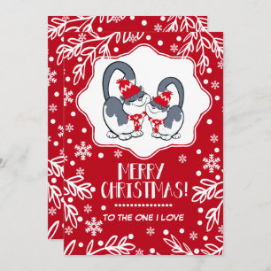 Feliz Navidad al que amo. Tarjetas de felicitación