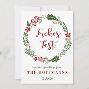 Feliz Navidad alemana, Personalizado