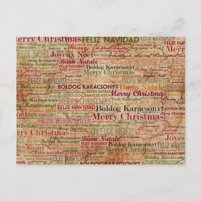 Feliz Navidad alrededor del mundo (Anverso)