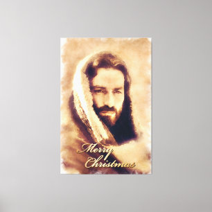 Feliz Navidad Amor Jesús Lienzo Envuelto