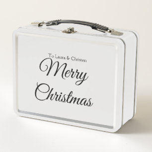 Feliz Navidad añadir nombre texto regalo personali