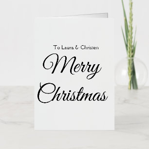 Feliz Navidad añadir nombre texto regalo personali