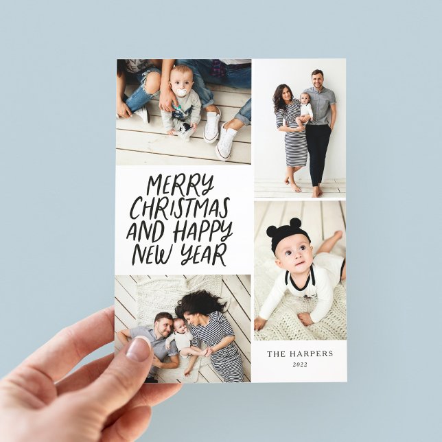Feliz Navidad Año Nuevo 4 Collage de fotos (Subido por el creador)