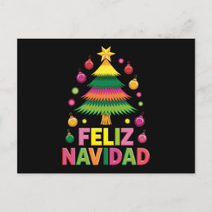 Feliz Navidad Árbol de Navidad Español Holiday Xma