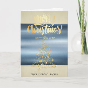 Feliz Navidad, Árbol de Navidad Estrellas Doradas