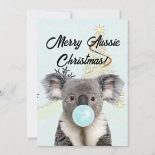 Feliz Navidad Australiana Oso Koala
