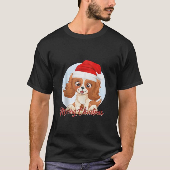 Feliz Navidad Azúcar Perro Cocker Spaniel Tank Top (Anverso)
