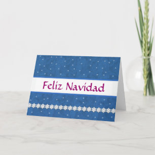 Feliz Navidad - AZUL Navidad español