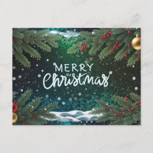 Feliz Navidad Bayas, Ramas y Adornos