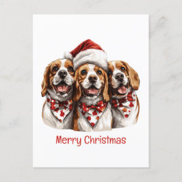 Feliz Navidad Beagle Dogs