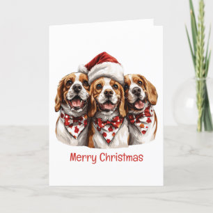 Feliz Navidad Beagle Dogs