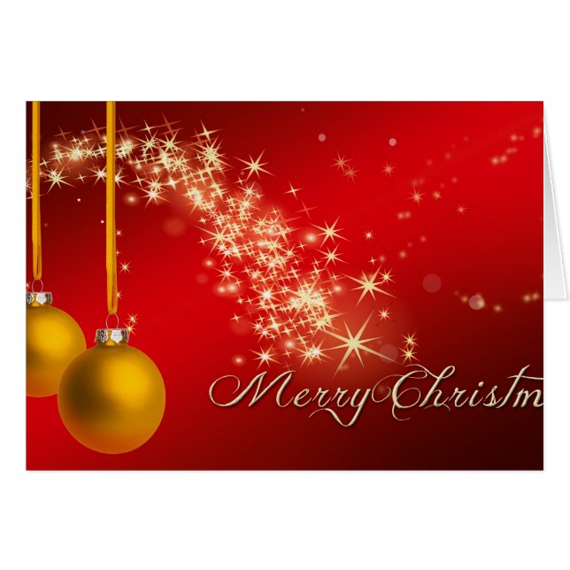 Feliz Navidad, bolas de Navidad (Anverso (Horizontal))