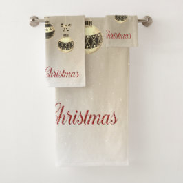 Feliz Navidad, bolas de Navidad, copos de nieve