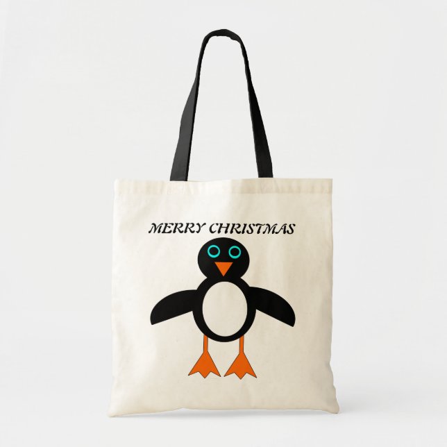 Feliz Navidad Bolsa de Regalo de Personalizado Pin (Frente)