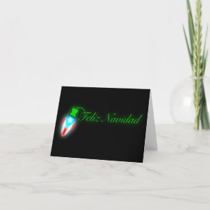 Feliz Navidad Boricua Navidad - Tarjeta navideña d