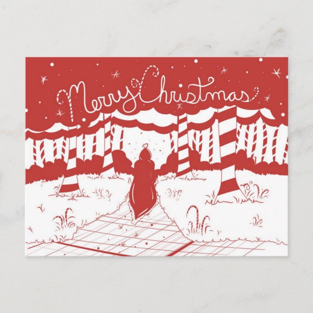 Feliz Navidad - Bosque de Candy Cane (Anverso)