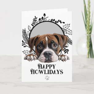 Feliz Navidad Boxer Perro Navidad