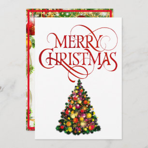 Feliz Navidad Brillante Colores Felices Texto pers