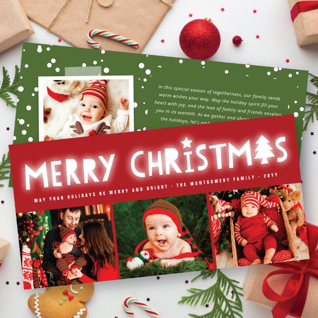 Feliz Navidad Brillo de Arbol Whimsical Moderno 3  (Subido por el creador)