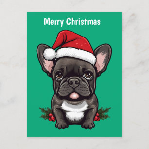 Feliz Navidad Bulldog francés