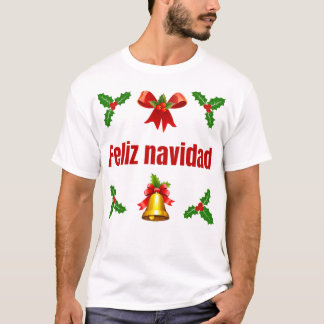 Feliz navidad - camiseta masculina