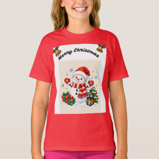 Feliz Navidad Camiseta Navideña Festiva – Lindo