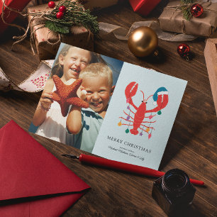 Feliz Navidad   Cangrejo Holiday Beach Lobster