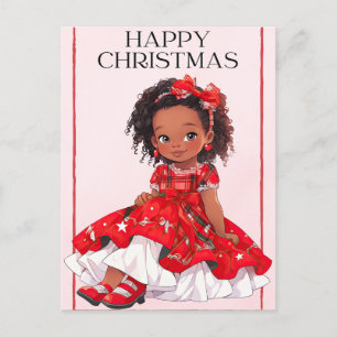 Feliz Navidad Chica negro Melanin Chicas Navidad R