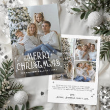 Feliz Navidad Clásico Elegante Foto