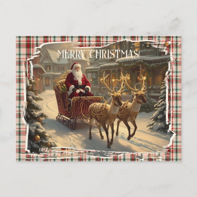 Feliz Navidad Clásico Festivo Navidad (Anverso)