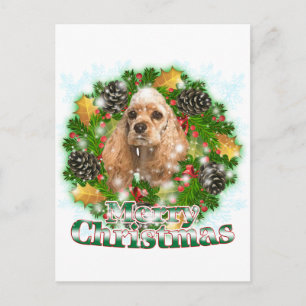 Feliz Navidad Cocker Spaniel