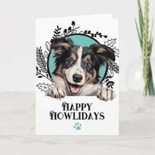 Feliz Navidad Collie Perro Navidad