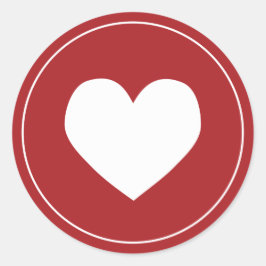 Feliz Navidad con amor Sello para sobres navideño