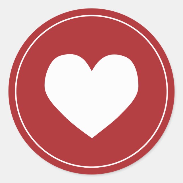 Feliz Navidad con amor Sello para sobres navideño (Anverso)