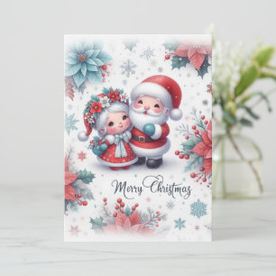 Feliz Navidad con el señor y la señora Claus