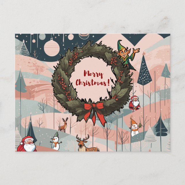 Feliz Navidad con flúor festivo (Anverso)