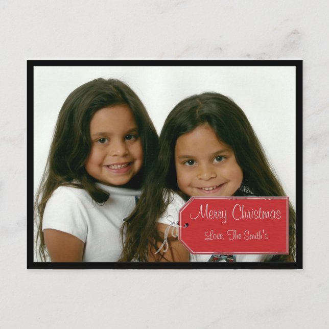 Feliz Navidad con imagen (Anverso)