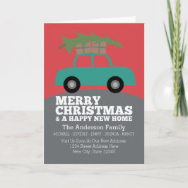 Feliz Navidad con la nueva dirección de casa en mo