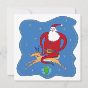 Feliz Navidad con la tarjeta de regalo del mundo