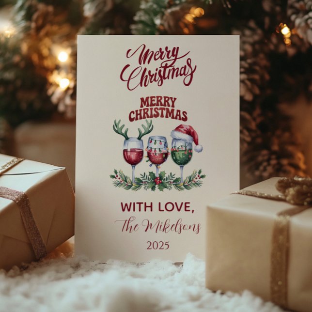 Feliz Navidad con Vino (Subido por el creador)