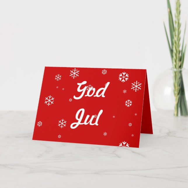 Feliz Navidad Copos de Nieve (Anverso)