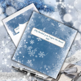 Feliz Navidad Copos de Nieve