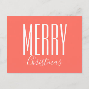 Feliz Navidad Coral Blanco