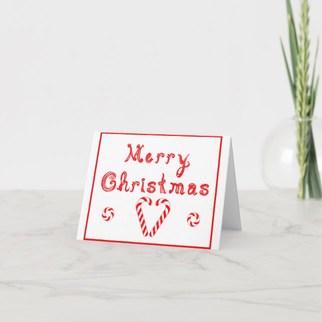 Feliz Navidad Corazones Caramelos de Menta Torbell (Anverso)