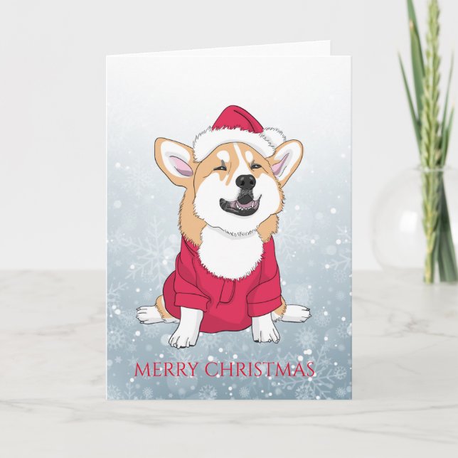 Feliz Navidad Corgi (Anverso)
