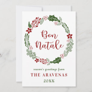 Feliz Navidad corso, personalizado